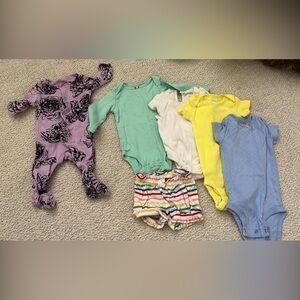 0-3mo girls bundle